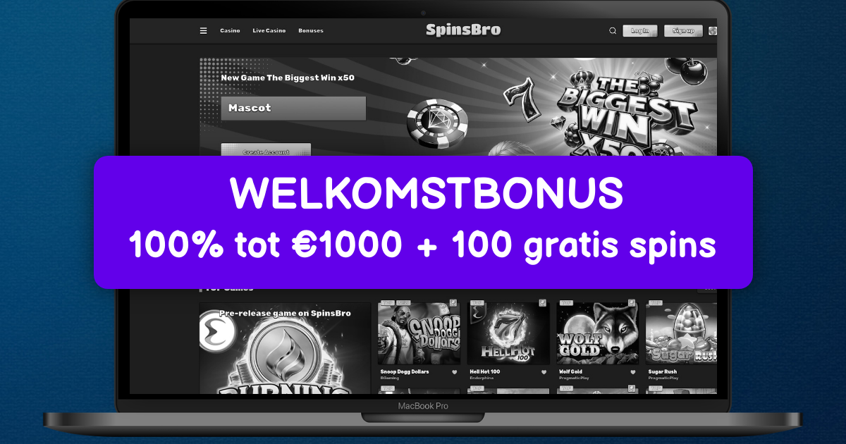 Spinsbro Casino België - Beste Online Slots